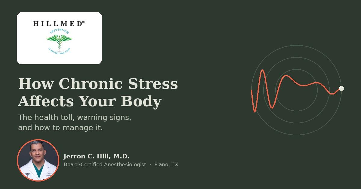 How Chronic Stress Affects Your Body — and Simple Ways to Manage It