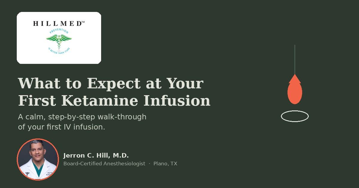 What to Expect During Your First Ketamine Infusion